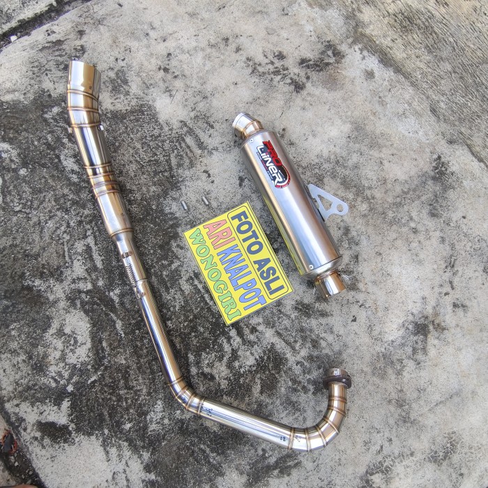 TERLARIS KNALPOT PROLINER JENONG CACING CBR150R CB150R OLD CB150R NEW GTR SONIC WRX GP5