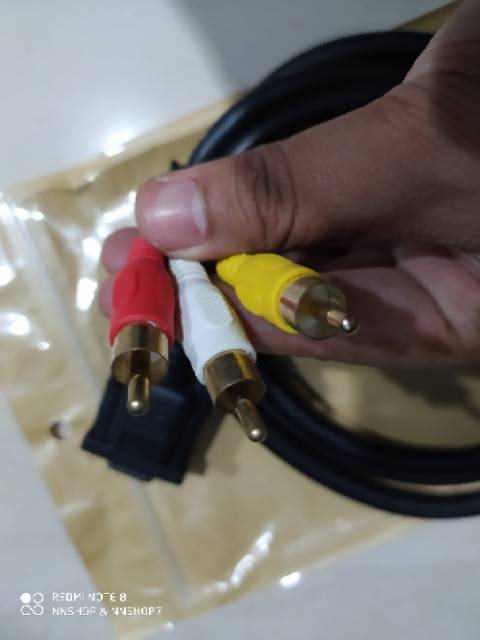 Kabel HDMI Ke RCA Tv Tabung / PC