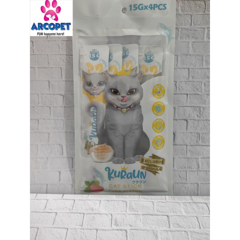 KURAUN LIQUID SNACK - 15GRX4 - SNACK KUCING
