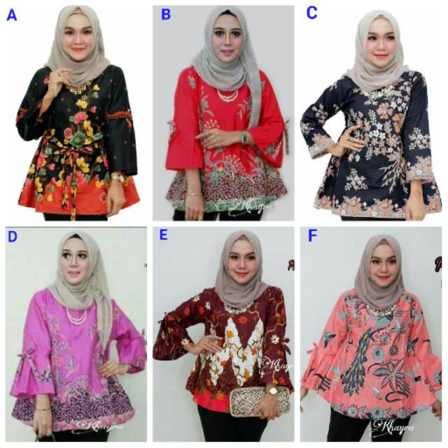 GROSIR BATIK BLOUSE PRIMIS UNGGULJAYA