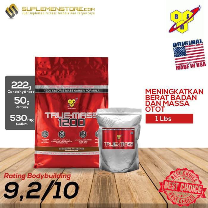 True Mass Truemass Bsn Gainer Eceran 1 Lbs