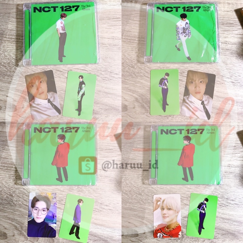 NCT127 - STICKER JEWEL VERSION - COVER PC JAEHYUN TAEYONG MARK JUNGWOO HAECHAN