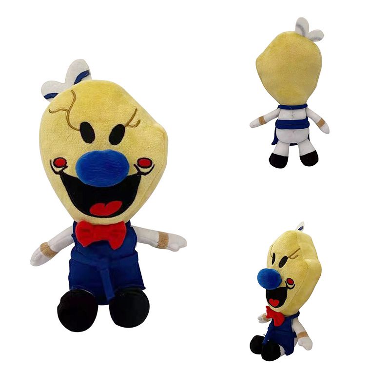 【Ready Stock】25cm  Ice Scream Rod Plush Toy Cartoon Horror Figure Dolls