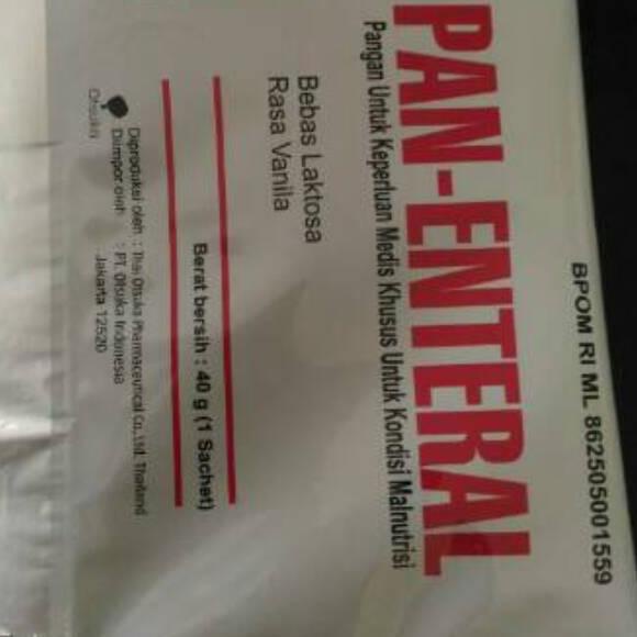 

[KODE PRODUK D6GCV4062] Susu panenteral pan enteral per SACHET