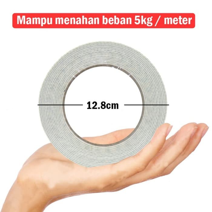 Mounting Double Tape Size 18 mm x 5m 3M Scotch 110-5c