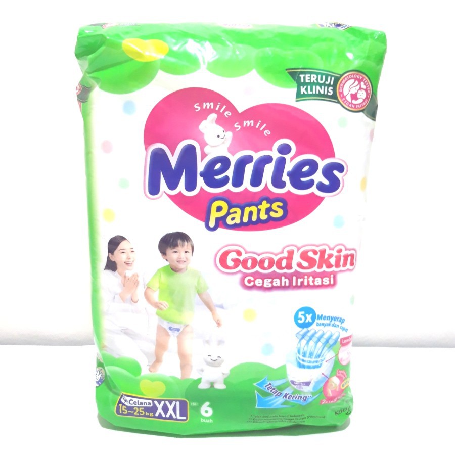 MERRIES GOOD SKIN XXL6 - XXL 6 / POPOK SEKALI PAKAI