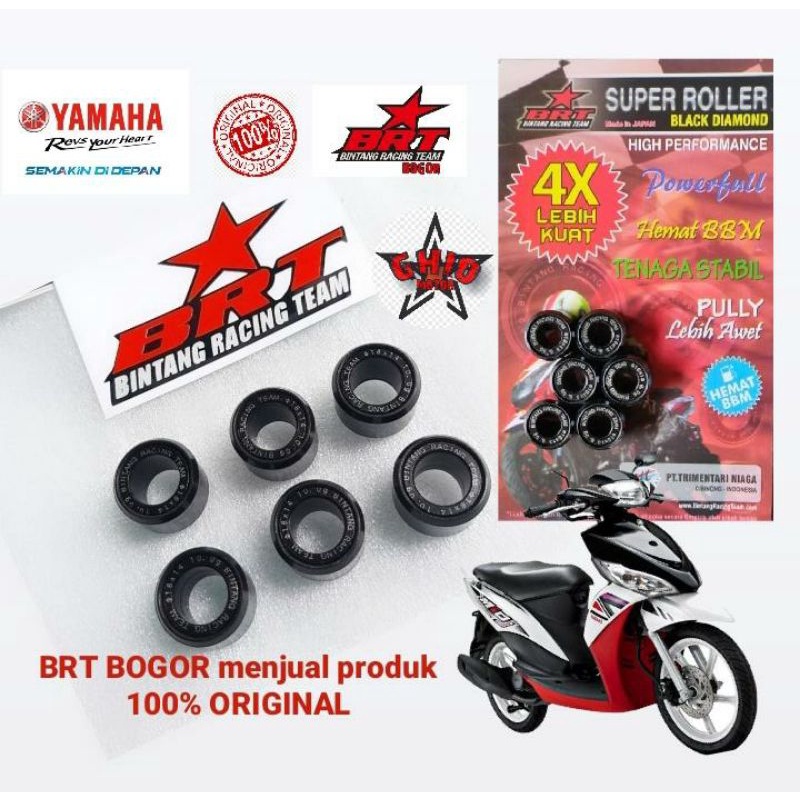 ROLLER RACING BRT MIO J ROLLER RACING MIO SPORTY ROLLER MIO KARBU ROLLER MIO SPORTY OLD ROLER MIO OLD SUPER ROLLER BRT MIO SPORTY MIO SMILE MIO OLDROLLER BRT MIO J/MIOGT/MIO SOUL/MIO SPORTY/SOUL GT 110/FINO KARBU (5TL)