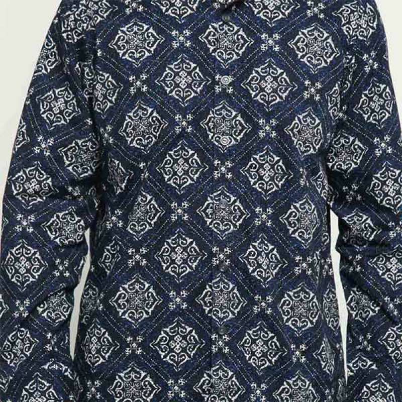 Baju Batik Pria Lengan Panjang Emba Classic KLAIN SHIRT-8612820122