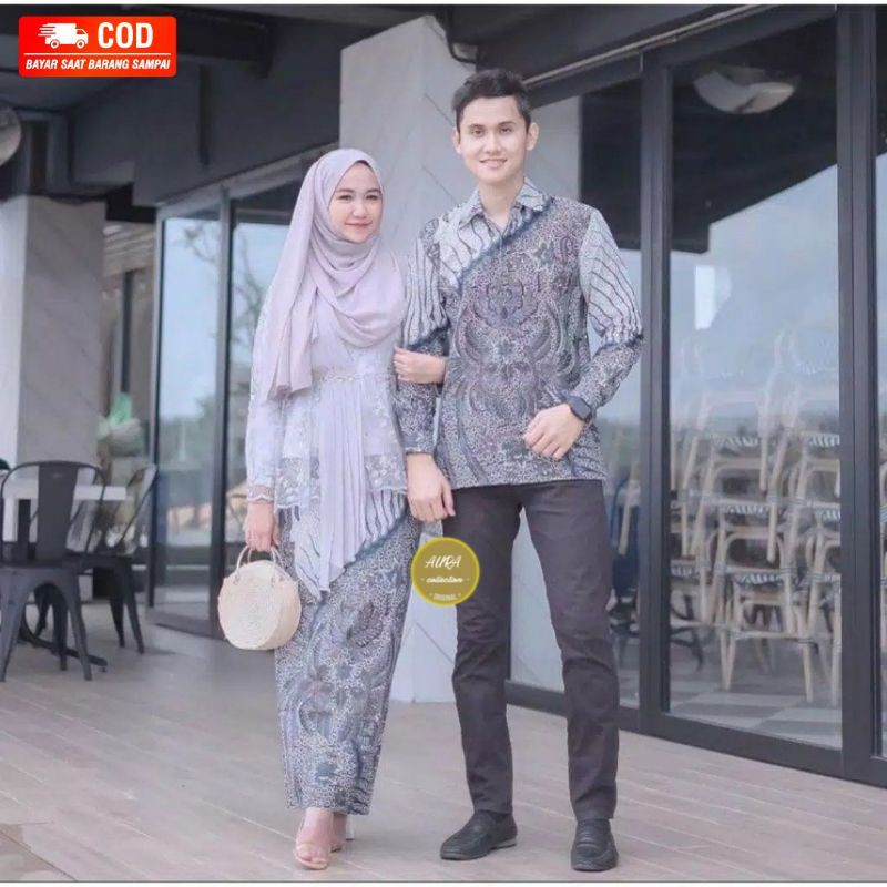 KEBAYA COUPLE | KEMEJA BATIK | FASHION WANITA | BAJU TUNANGAN | BAJU KONDANGAN best seller