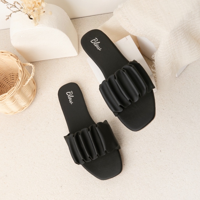 Blow Latisha Sandal Slide Scrunchie Wanita BLNI 0030-2