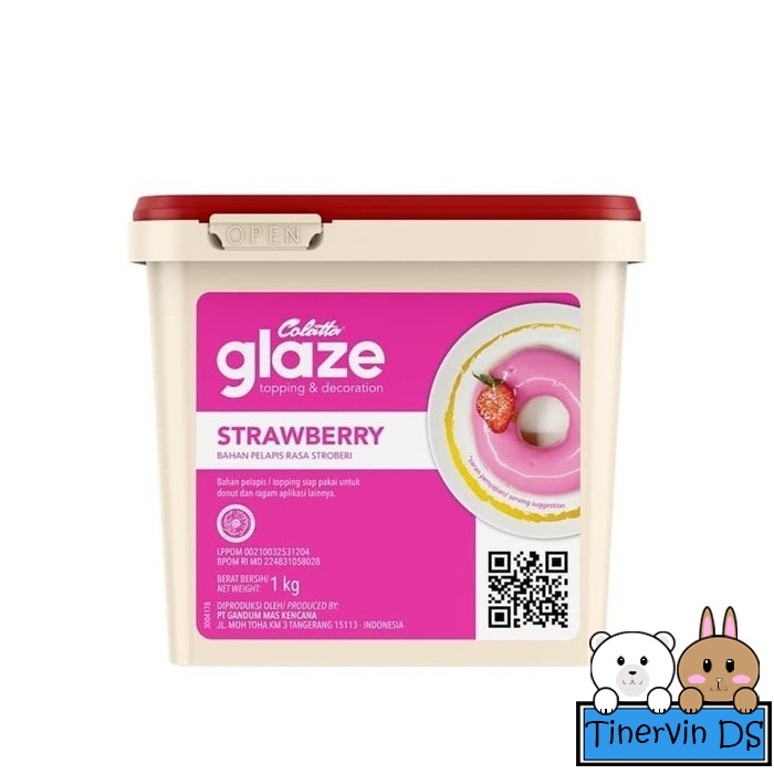 

COLATTA Dip Glaze Kemasan 1kg (PACKING PABRIK)