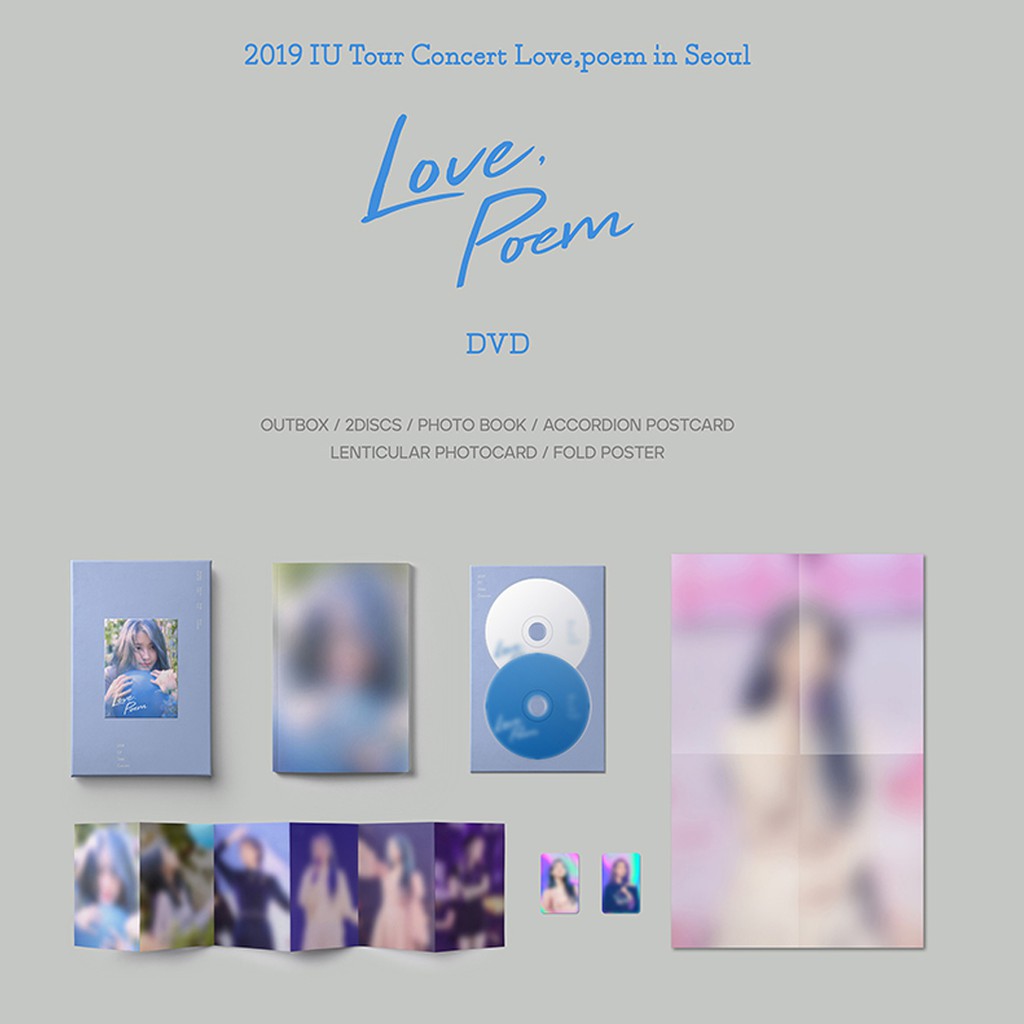 [DP PO] IU - 2019 TOUR CONCERT LOVE POEM IN SEOUL DVD - Standard Ver.
