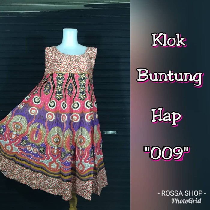DASTER KLOK BUNTUNG HAP "009"||DASTER BATIK PAYUNG