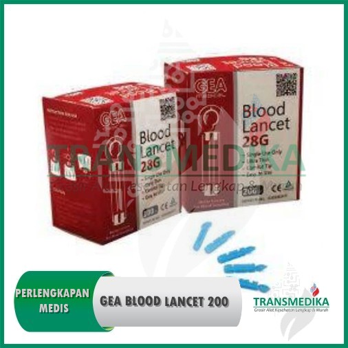 Gea blood lancet / jarum tes darah / jarum tes gula darah