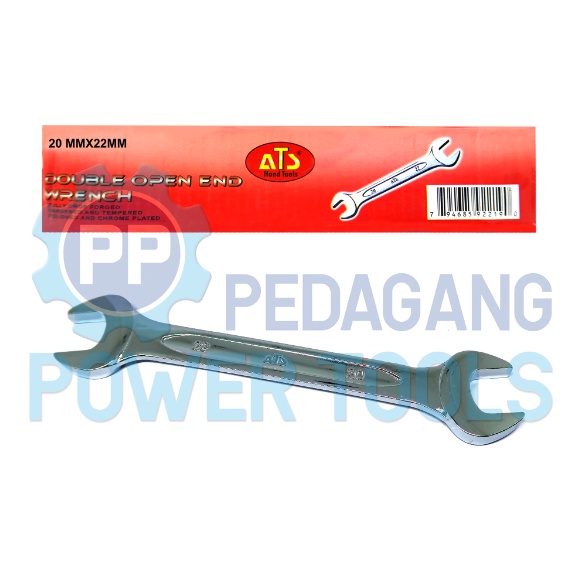 ATS KUNCI PAS 20 X 22 MM 20X22 DOUBLE OPEN END SPANNER WRENCH INGGRIS