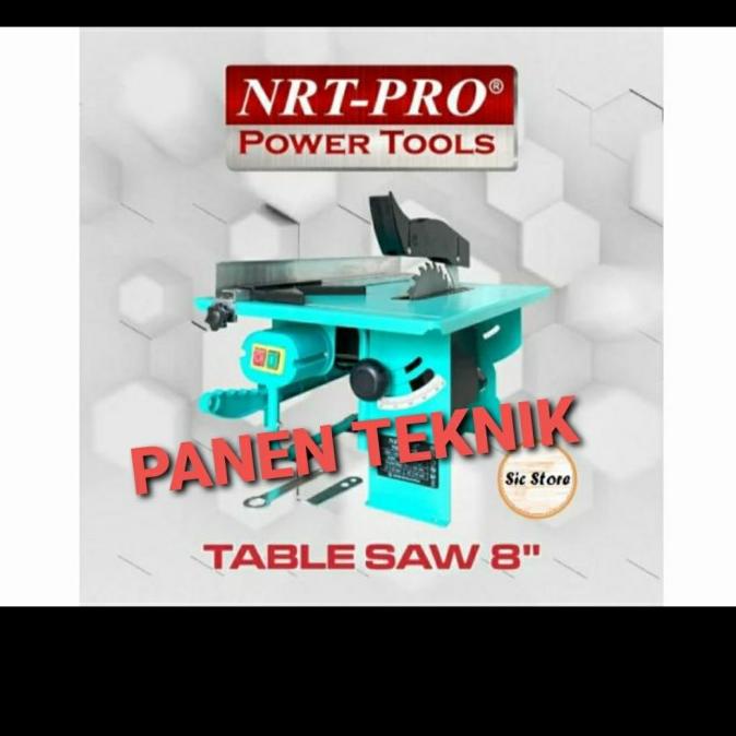 Table Saw Nrt Pro 8 Inch Meja Gergaji Potong Irexshop