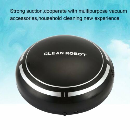 Automatic Household Vacuum Cleaner Universal Drive Lazy Robot - 2828 - Black