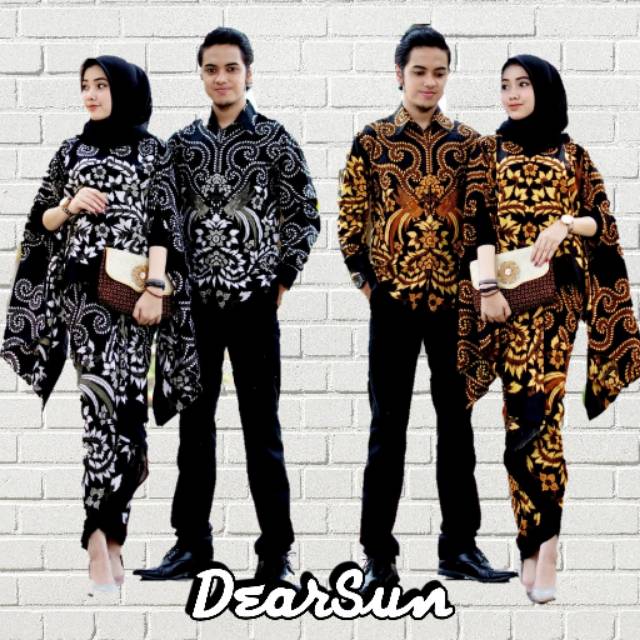 [ TERMURAH ] BATIK COUPLE CAPE LILIT INSTAN 2543 (F)