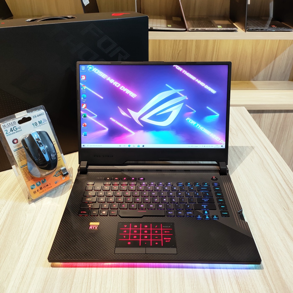 ASUS ROG STRIX G531GW (Core i7 gen 9) RAM 16gb SSD 256gb HDD 1tb Dual VGA NVIDIA GeForce RTX 2070 (8
