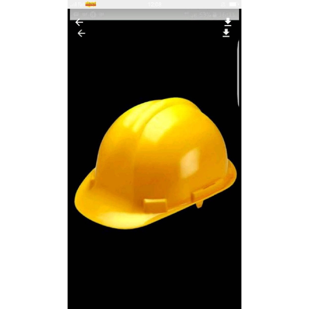 Helm Proyek Safety Dengan Tali Dagu Promo Shopee Indonesia