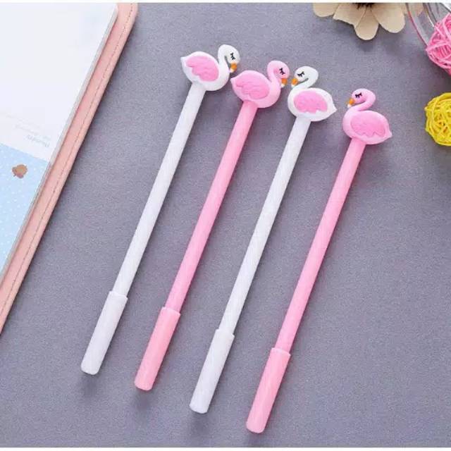 PULPEN GEL MODEL FLAMINGO