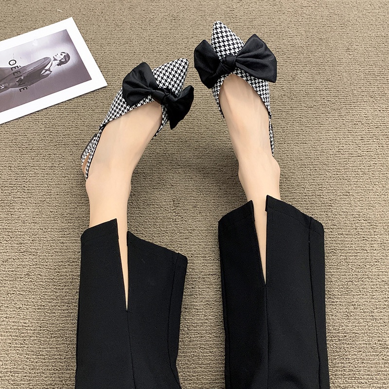 COD BAYAR DITEMPAT!!! 1998 Sandal Hak Tali Belakang Ada Pita