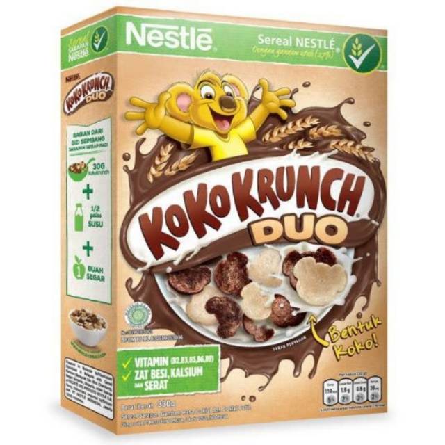 KOKO KRUNCH Duo Cereal 330g Koko Kranch Coco Crunch/Cranch 330 g gr gram 330gr