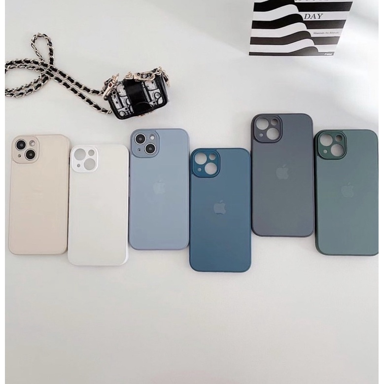 CASE PROSTEEL IPHONE 13PROMAX 13 13PRO 12PROMAX 12 12PRO 11PROMAX 11 11PRO SOFTCASE DOVE GLASS PREMIUM