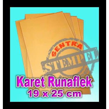 

Hot Product Karet Stempel Runaflek / Bahan Stempel Terbaru