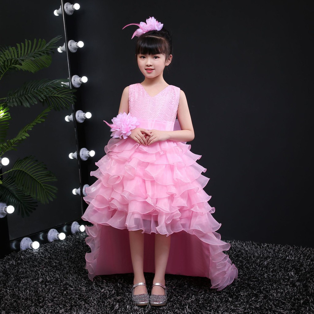 Birthday Party Dress anak Perempuan Pesta gaun putri formal dan gaun bola pernikahan