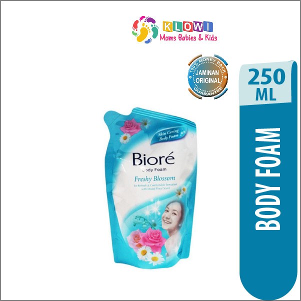 Biore Body Foam Clear Fresh 250 Ml Reffil / Sabun Mandi / Sabun Cair