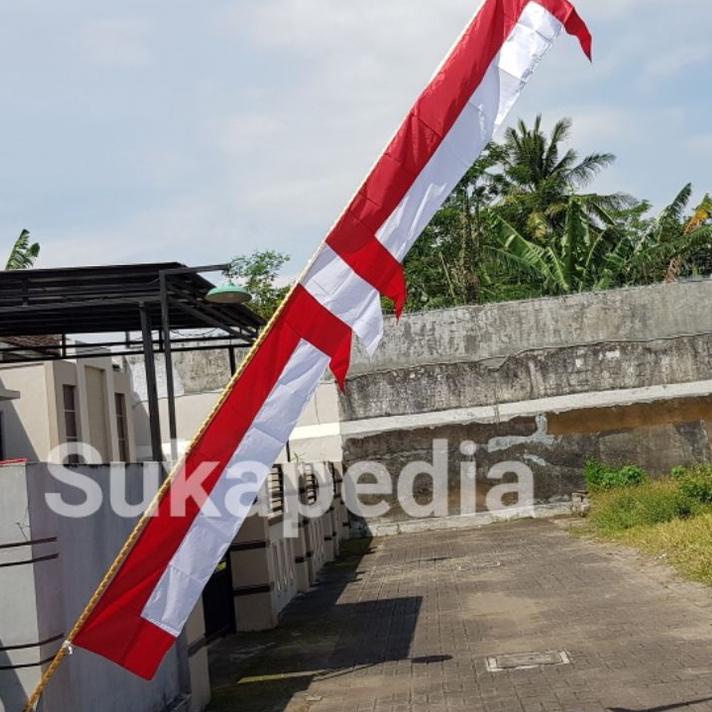 Paling Sesuai.. Umbul-umbul Merah Putih Panjang 3,9 m dan 4,8 m