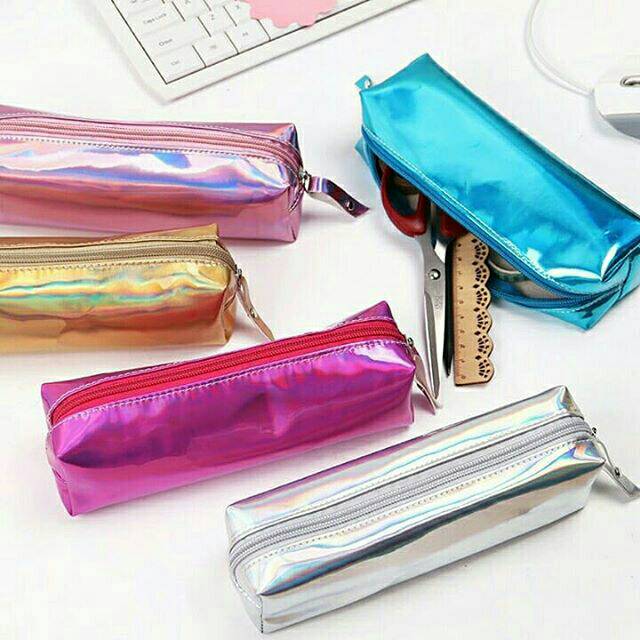 

[TERMURAH DARI INDONESIA] Tempat Pensil Hologram / Pensil Case Lucu / Murah / Sekolah / Alat sekolah