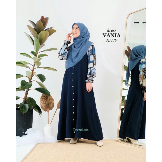 vania dress by greenism 100% original