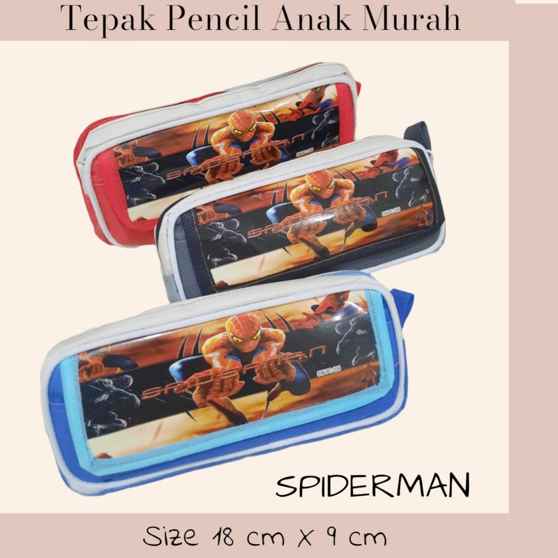 TEMPAT PENCIL MOTIF KARAKTER LUCU/PENCIL CASE/