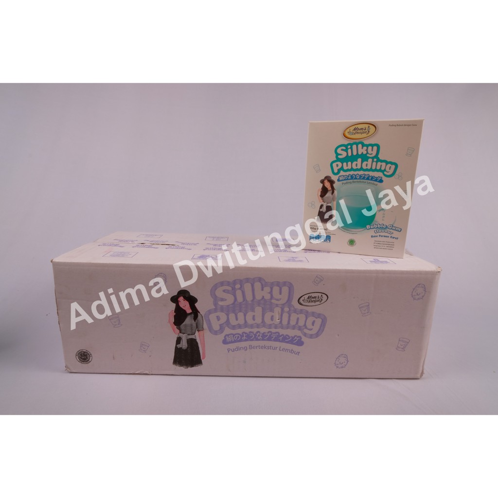 Silky Pudding Bubble Gum 12x155gr - Karton