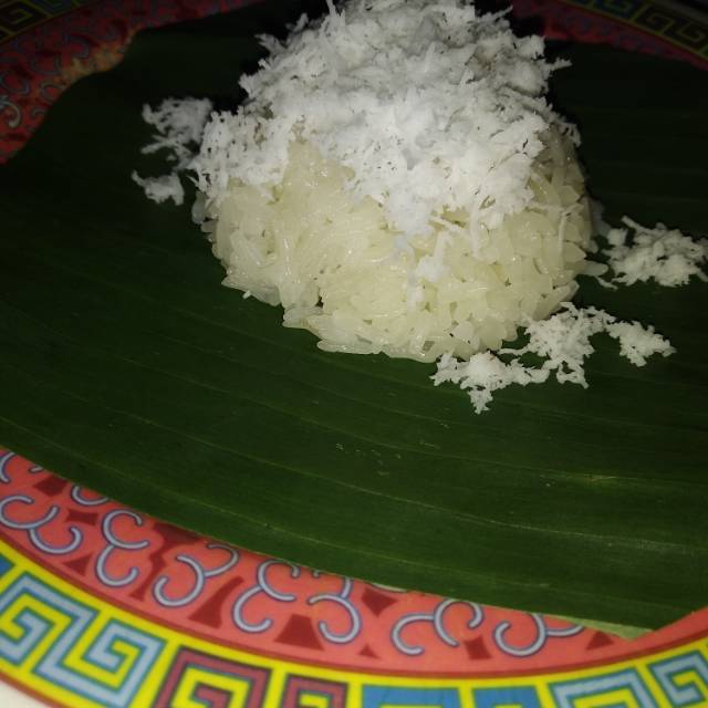 

Ketan putih.