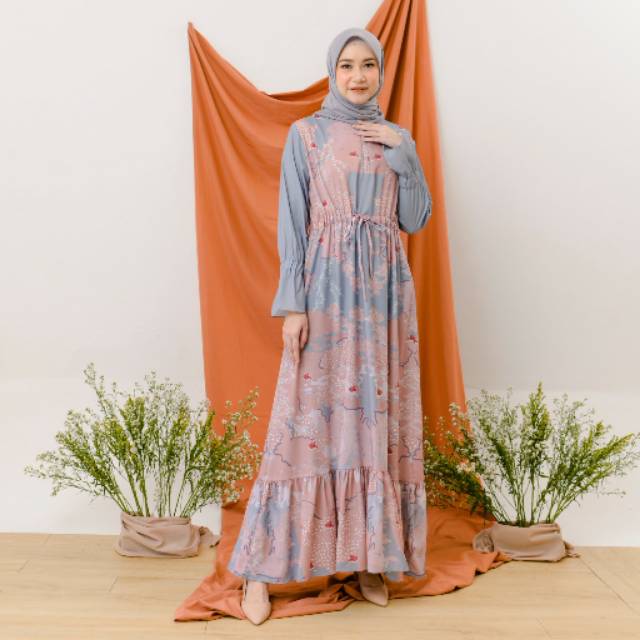 READY STOCK PREMIUM MALIVANA DRESS By Radwah
