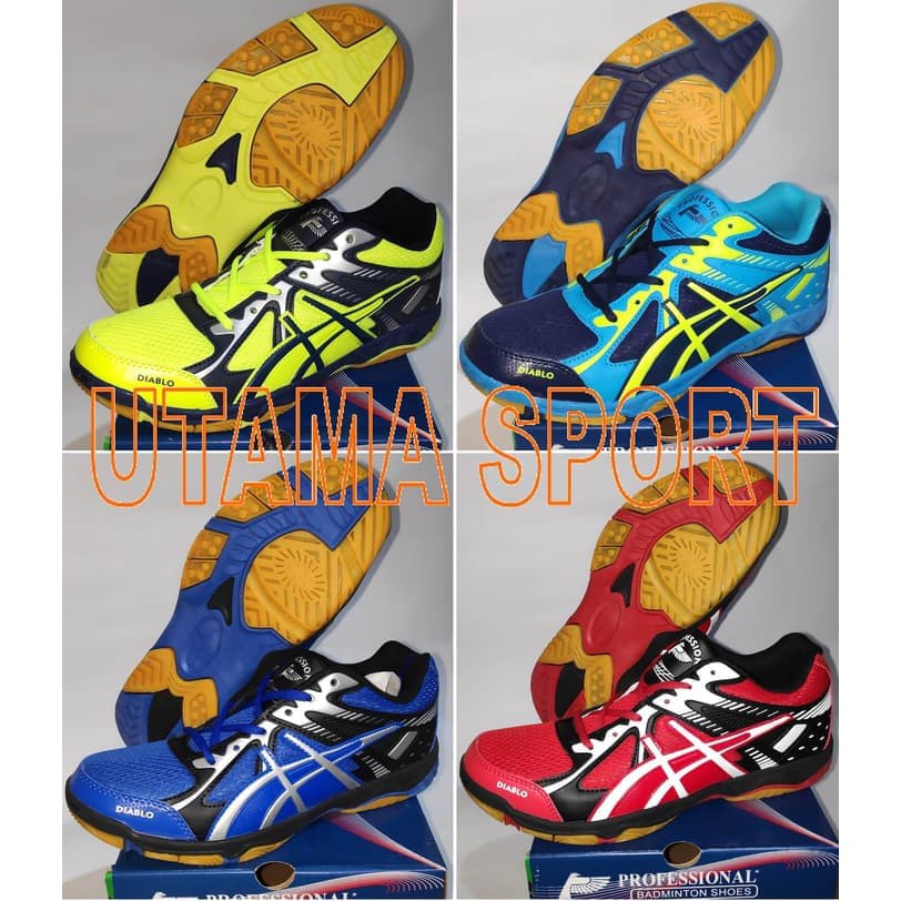 Sepatu Badminton Professional DIABLO Alligator Professional Voli