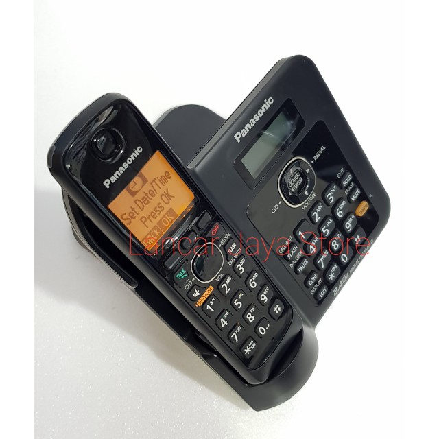 Cordless Phone Panasonic KX-TG3811 Telpon Wireless Panasonic KX-TG3811 (Black)