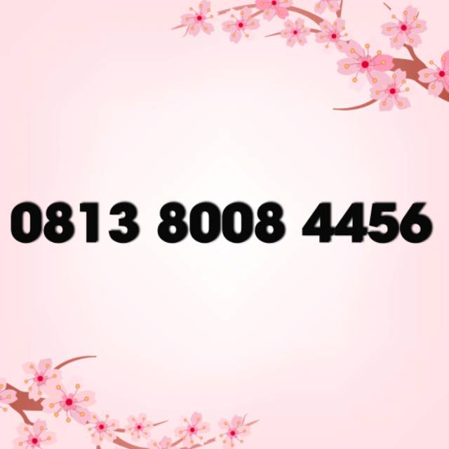 No Cantik simPATI 0813 8008 4456
