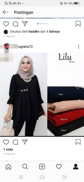 Lilu blouse