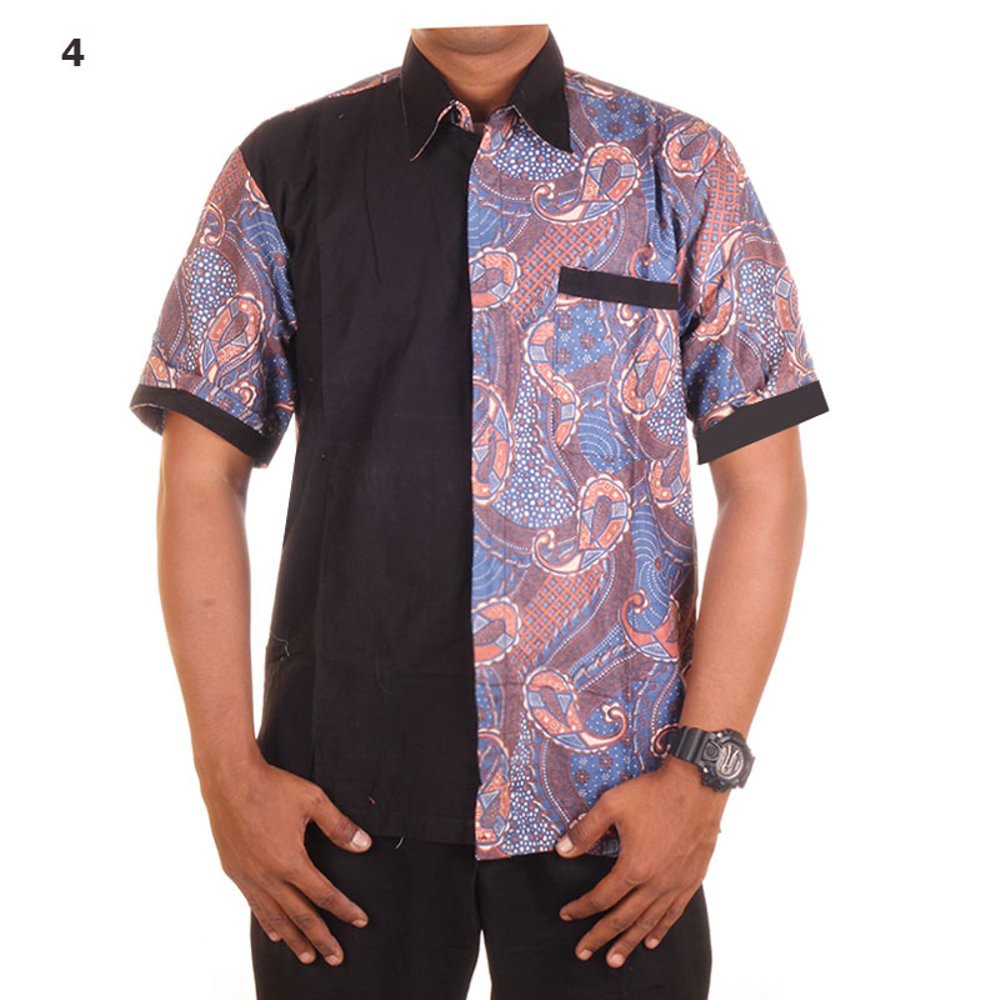 Kemeja Hem Batik Katun Mas Aji Seri C