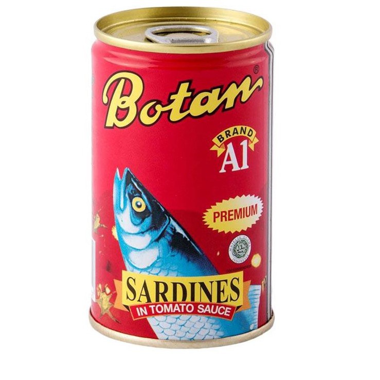 

SARDEN KALENG BOTAN 155 GR SAUS TOMAT SARDINES KALENG