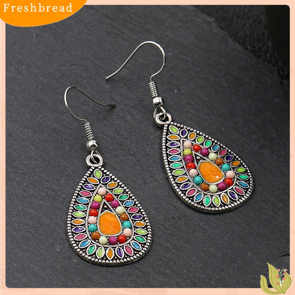 Terlaris Earring Retro Bohemian Vintage Ear Ring Dangle Eardrop for Dressing Room