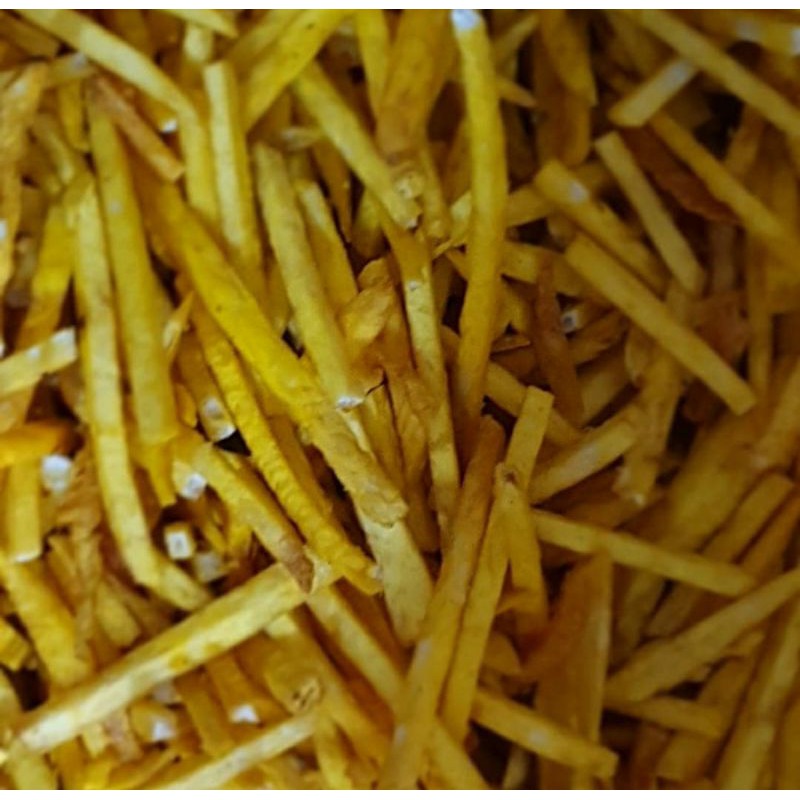 

Keripik tales putih atau kuning 250gram