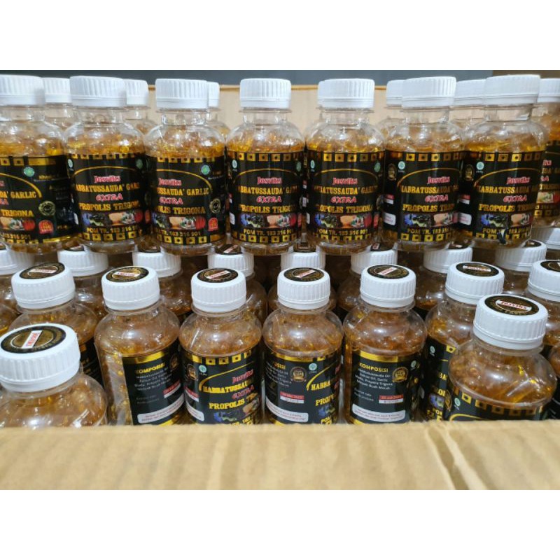 

Kapsul Minyak Habbatusauda Garlic Plus Propolis Trigona 100cpsl