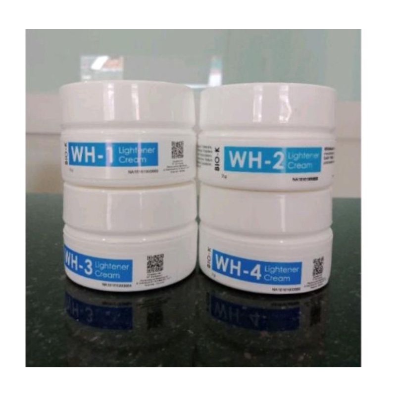 WH-1 WH-2 WH-3 WH-4 WHITENING BIO KUSUMA