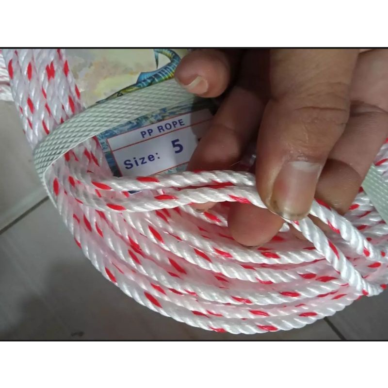 

ATH TAMBANG PPD 5MM PANJANG 50METER/TALI TAMBANG TRUK/TALI PLASTIK/TAMBANG PENGIKAT BARANG