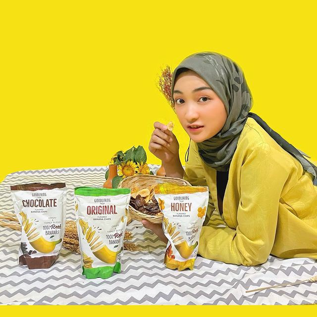 GOODLIVING BANANA CHIPS KERIPIK PISANG | SNACK CEMILAN DIET SEHAT COKLAT MADU TRUFFLE